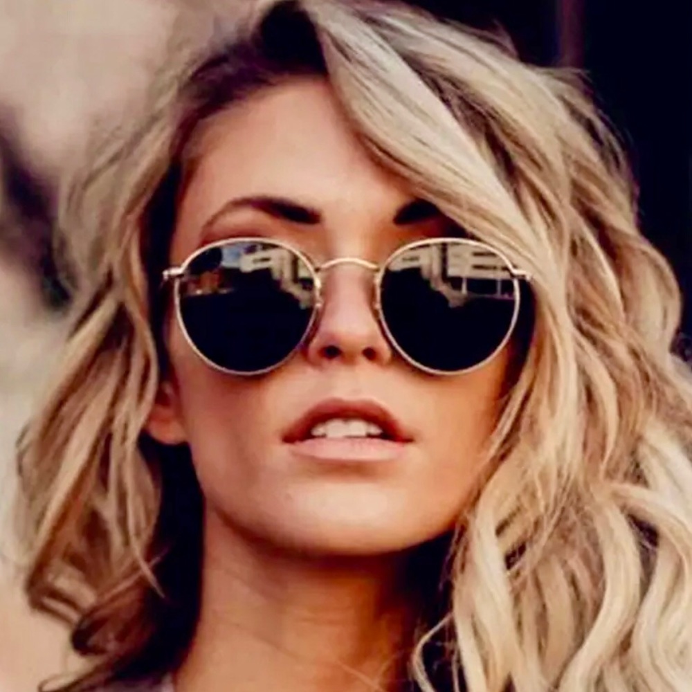 ☀️Polarized Round Aviator Sunglasses☀️ - Picture 4 of 11